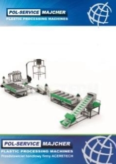 новыя машыны, патрыманыя экструдары, сістэмы пластыфікацыі, вытворчыя лініі ў Польшчы